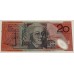 AUSTRALIA 2008 . TWENTY 20 DOLLARS BANKNOTE . STEVENS/HENRY . LAST PREFIX JC